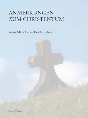 cover image of Anmerkungen zum Christentum